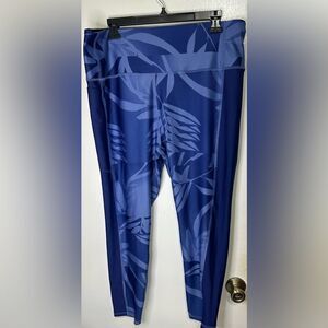 NWT Women's Under Armour 2xl High Rise Compression Ankle Length Leggings